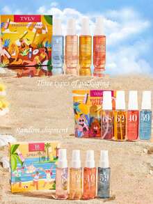 1pc/4pcs/5PCS Brazilian Collection Spray Mist With Gift Box, Limit Edition Aromatherapy Indoor, Outdoor Air Freshener Fragrance Multi-Layered Heightened State Of Bliss Spray With Long Lasting Natural Fresh Charming Essentials, Releasing Elegant Janeiro Vanilla Coconut Floral Fruity Citrus Wood Aquatic Ocean Sea Scent For Dating, Party, Gathering, Traveling, Holiday, Home, Hotel, Office, Ideal Gift For Family, Relatives And Friends