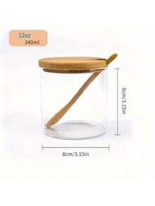 Thickened Moisture-Proof Glass Spice Jar, Home-Use Glass Sealed Seasoning Canister, Salt Can, Kitchen Sugar And Monosodium Glutamate Bottle Canister. - Multicolor - View 5