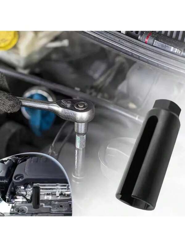 Ferramenta de Soquete de Sensor de Oxigênio O2 Universal 1/2" Acionamento Quadrado Remoção 22mm