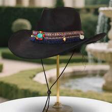 Women Funny Hat - Black - View 2