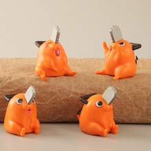 Four  Figures Anime Peripheral Cartoon Chainsaw Dog Dolls Toys Ornaments Models Manufacturer In Stock Wholesale - 四 - 查看 12