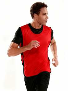 1 Piece Or 6 Packs Basketball Soccer Training Team Vest Racing Suit Team Clothes Expansion Sports Clothes Advertising Vest Number Suitable For Adults/Football Bib/Scrimmage Vest Premium Athletic Training Pinnies Jersey - Team Practice Soccer Vests For Basketball, Football, Baseball - , Lightweight, Quick-Dry Training Bibs For Sports Teams And Clubs