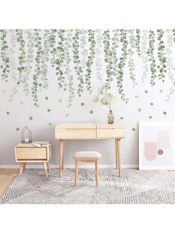 حول منزلك بملصق جداري ذاتي اللصق لأوراق الأفرع الشمالية! ملصقات الحائط ديكور الغرفة ديكور الحائط ملصق الحائط ديكور غرفة النوم ديكور المطبخ ديكور المنزل