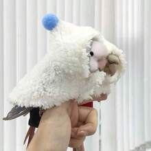 Warm Thickened Fleece Hooded Cloak Outerwear For Winter - Multicolor - View 3