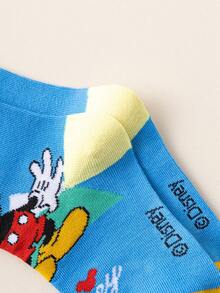 Disney 10/5 Calcetines auténticos de Mickey Mouse para niños, calcetines de regalo de Año Nuevo, calcetines de invierno para niños, calcetines de dibujos animados de Mickey Navidad Año Nuevo, calcetines para niños, calcetines para el hogar, calcetines de regalo creativos, calcetines, calcetines para niños adecuados como regalos y para uso diario para estudiantes/adultos - Multicolor - Ver 10