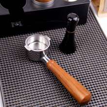 1个适用于德龙ECP3420/EC155/EC260/BCO430的51毫米无底手柄，不锈钢裸柄，带2个耳片 - 彩色 - 查看 2