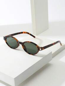 Tortoise Shell Frame Green Piece