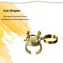 1pc Friendship Ring, Openable Locket Ring, Anime Jewelry For Fans, Birthday Gift, Christmas Gift, Halloween Gift, Stocking Stuffer, Perfect Gift, Toys, Games - Multicolor - View 9