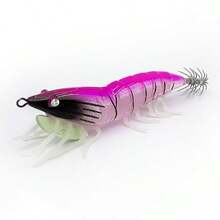 1pc/2pcs Glow Fishing Lures - Realistic Soft Legs, Built-In Rattle Beads, Weighted Lead Design, Highly Detailed Bionic Shrimp & Octopus Design, Sharp Squid Hooks - Essential Fishing Gear For Anglers - Multicolor - View 17