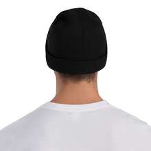 Derpy Playing With Plant Vase Kpopss Demons Hunters Knit Hat Beanie Hats Gym Warm Soft Men Unisex Bonnet Hats Autumn Cool Caps - 黑色 - 查看 6