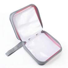 UENTIP CD Case For Car,48 Capacity DVD Case Portable Zipper Holder Large Storage CD Wallet CD Organizer Home Travel (Light Pink, 48){Inchcolor_nameinch:Inchlightpinkinch} - 淺粉紅色 - 查看 7