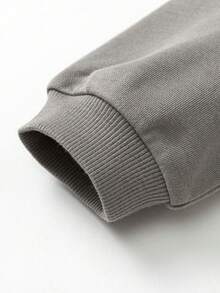 mini bala Boys Stretch Sweatshirt Soft Breathable Durable Comfortable Fall Top