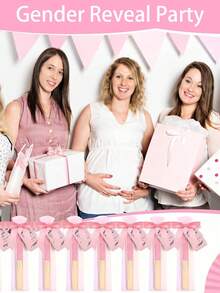 Vintage Bamboo Hand Paper Fan With Gift Bag - Pink Folding Hand Fan, Suitable For Weddings, Parties, Home Decor And DIY Crafts - Elegant Wooden Design, Also Suitable For Churches, Dance Events, Gifts, Party Decorations, Decorative Fans, Natural Wood Grain Surface - Multicolor - View 3