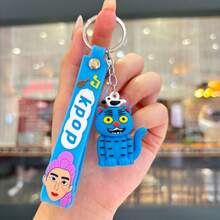 1个卡通人物亚克力钥匙扣，可作包包挂件、车钥匙链、卡通钥匙圈、可爱卡通亚克力钥匙扣、包包装饰，ANITEEZ Kpop 尹浩柳相粉丝礼物