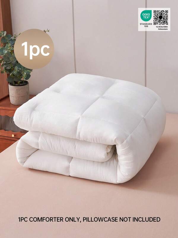 1pc Comforter Duvet Insert - Quilted Comforters, All Season Duvet, Down Alternative Bedding Comforter