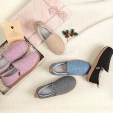 Women's Slippers Foam Slip On Breathable House Shoes With Non - Slip Rubber Sole Indoor Outdoor - 9-10 + Black - View 7