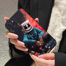 Funda de teléfono Marshmallow Dj Faces compatible con  16 15 8 7 6 6S Plus X SE XR XS 14 11 12 13 Mini Pro Max, funda compatible con  17,  17 Pro,  17 Pro Max - z12 - Ver 2