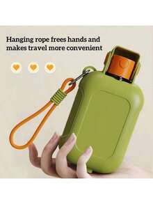 iDestry 460ml Futter-Napf mit großer Kapazität, integrierter Futter- und Wassernäpf für Haustiere, praktisch für Outdoor, Snacknapf für Katzen und Hunde, einfach zu tragen und zu reinigen