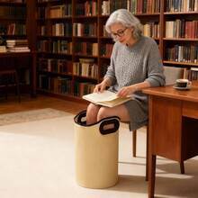 Foot Soak Tub23L Foot Bath Spa - Container with Drainage Holes for Travel and Home Use Portable Waterproof Foot Soaking Tub Easy to Clean Spa Basin for Circulation Care and RelaxationFoot Soak Tub - color crema - Ver 4