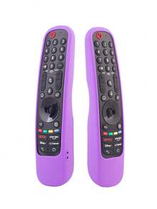 1pc Silicone Anti-Drop Protective Case For TV Remote Control, Suitable For MR21GA/MR21GC/MR23GA,Mother's Day Gift,Bedroom Decor,Garden,Kitchen Decor,Summer,Beach,Travel Essentials,Room Decor,Squishy,Graduation - Multicolor - View 16