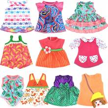 10 Set Alive Baby Doll Clothes, Doll Clothes And Accessories For 10-12 Inch Girl Dolls Outfits Include Cute Jumpsuit, Skirts - 彩色 - 查看 2