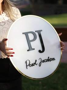 1 Customizable Acrylic Sign, 1 Customizable Matte Black And White Acrylic Sign, Wall-Mounted Entrance Sign, Commercial Use, Personalized Text And Logo, Acrylic Sign, Custom Acrylic Sign, Acrylic Sheet, Commercial Acrylic Sheet, Salon Acrylic Sign, Bar Sign, Custom Sign, Signboard. - Multicolor 2 - View 17