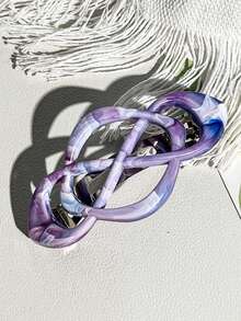 1 buc/6 buc cleme de păr din plastic ABS cu model marmorat, accesorii de păr noi, vândute la preț redus, pentru vacanță, călătorii, petrecere, ziua de naștere, birou, plajă, set combinat cu gheare de păr, agrafă de păr, agrafe de păr