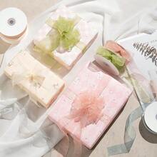 AOKSUNOVA Ribbon For Gift Wrapping 2.5cm X 45m Organza Ribbon Tulle Ribbon Thin Ribbons For Crafts Gift Ribbon Dusty Rose