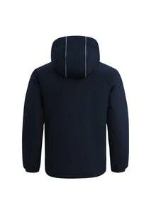 两件套男友风男士运动户外运动服套装，滑雪服，上衣和裤子 HX395-1 冬季滑雪套装 - 藏蓝色 - 查看 5