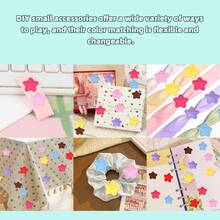 20/50 Pcs Multicolor Fabric Star/Heart /Cross/Angel Wing/Crown/Musical Note Patches, Suitable For Sewing Projects,DIY Crafts, Clothes, Hat Headdress, Bags, Jackets, Dresses ,Christmas And Party Decoration, Hair Clip Accessories And Handicrafts, Best For Christmas - Multicolor - View 11