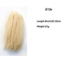 30 股/1 包 Afor Kinky Marley 编织发弹性非洲扭结钩针发卷发假辫 Marely 编织弹簧扭结 Yanky 扭结修复辫子适合非洲女性 - 彩色 - 查看 13