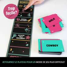 Snatch The Mic - Trò chơi karaoke gia đình dành cho 2-10 người - Trò chơi cờ bàn Bad Singer - 250 thẻ lời bài hát, Tuyệt vời cho đêm trò chơi vui nhộn, Tiệc sinh nhật Giáng sinh, Phá băng đoàn tụ gia đình, Trò chơi âm nhạc, Trò chơi bài gia đình - Màu sắc hỗn hợp - Xem 6