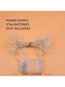 1 Stück Kirschblüten Led-lichterkette Mit 10/20/30 Leds, In Längen Von 2/3/4,5m Erhältlich, Ideal Für Raumdekoration, Frühlingsatmosphäre, Festivaldekoration, Hochzeitsantrag, Partydekorationen Und Andere Anlässe