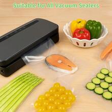 MakMeFre 300 Quart Size 20X30cm Vacuum Sealer Bags With  And Heavy DutyGreat For Food Storage Vaccume Sealer PreCut Bag