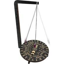 3D木制占卜架，冥想与占卜木架，紫水晶摆锤，巫术与威卡教用品，项链展示架，用于冥想的摆锤架 - 彩色 - 查看 3