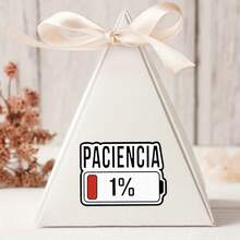 1/2/5 szt. Naklejki PACIENCIA 1% na baterię, trwałe i z ochroną UV | Błyszczące wykończenie | Idealne na laptopy, butelki na wodę, telefony | Idealny prezent dla miłośników książek i czytelników, na powrót do szkoły, prezenty dla miłośników książek, sztuka, obrazy, dekoracja wazonu, naszywka, idealna dekoracja biura, zabawny prezent do pracy lub jako przypomnienie motywacyjne, artykuły szkolne, Bóg, wystrój domu, klasa, naklejki na zamówienie, artykuły dla nauczycieli, Halloween//Boże Narodzenie/cukierek albo psikus, Jezus, dbanie o siebie, artykuły do scrapbookingu, naklejki z literami, zabawne naklejki