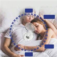 1 pieza | Clip nasal anti ronquidos, alivio de ronquidos, solución para dormir, clip nasal anti ronquidos unisex - silicona y magnético, para una respiración tranquila, ajuste cómodo | Reduce los ronquidos nocturnos, mejora el sueño... Adecuado para viajes y siestas - Multicolor - Ver 4