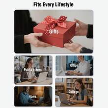 Cyan Phoenix [1片] 适用于MacBook Air Pro 13/14/15/16英寸的磁吸式蓝光阻隔屏幕保护膜，防眩光磨砂膜，3H硬度防刮，易于安装可拆卸滤光片，缓解眼疲劳（2016-2025 M1/M2/M3/M4） - 磁吸防藍膜 - 查看 3