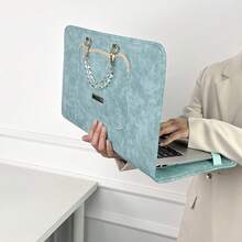 1 Piece New Laptop Case,Cute Laptop Bag For 13, 14, 15, 16 Inch Computers - 孔雀藍 - 查看 7