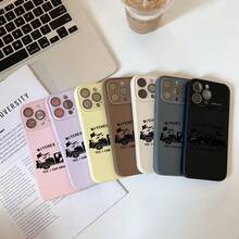 [Nuevo producto] Smartphone con forma de ventana grande con temática de Halloween y diseño de mapache. Compatible con varios modelos de phone, como el 17 Pro, 17 Pro, 17, 16 Pro, 15, 14 y 13 Pro/Plus. Ofrece cobertura total de la lente y una elegante combinación de colores. Teléfono - rosa - Ver 6