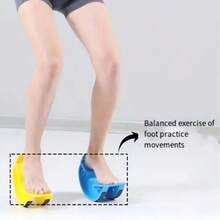 1条升级加厚阻力带，手动阻力腿部训练器，非电动，塑料材质，适合所有用户在家健身，专业器材，无需用电，四季皆宜，母亲节、独立日、音乐节、斗牛嘉年华、爱丁堡国际艺术节、万圣节、篝火之夜、节日礼物、足部按摩器 - 彩色 - 查看 5