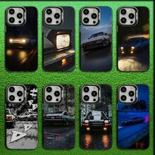 Funda para teléfono Car T A AE86 17 16 15 14 13 12 11 Mini Pro Max cubierta de silicona mate gris negra diseño deportivo funda antigolpes carcasa flexible protección móvil accesorios - z2 - Ver 1