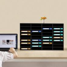 Scatola e Scaffale per Documenti - nero - Visualizzare 6
