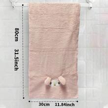 Miniso Sanio Coral Fleece Soft and Absorbent Towel. Made of ultra-soft coral fleece material, it feels as gentle as a cloud. With a highly effective water absorption design, it can instantly soak up moisture（1 PC）