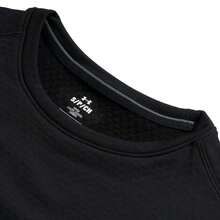 Under Armour Tricou cu mânecă lungă UA W Packaged Base Crew 3.0-BLK pentru femei, bluză de antrenament zilnic, sport - Negru - Vizualizare 4