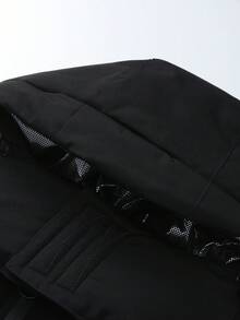 2件套运动户外男友风男士运动专业滑雪服套装,上衣和裤子套装 HX399-1 冬季滑雪服 - 藏蓝色 - 查看 8