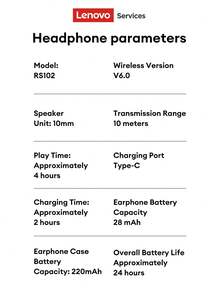 Lenovo RS102 Elegant Open-Ear Bluetooth Headphones, Directional Sound, Surround Sound, High-Quality Audio, Long Battery Life, Suitable For Running, Sports, Calls, Noise Cancellation, Comfortable Fit, Compatible With Smartphones And Computers - 紫色 - 查看 10