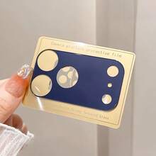 9D Tempered Glass Camera Lens Protector, Suitable For IPhone 17 Pro/17 Pro Max, Ultra-Thin Anti-Scratch, Auto-Adsorption, Anti-Fingerprint, Multiple Colors Available, Set Combination - Multicolor - View 17