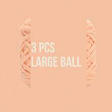 66色1支/2支/3支装T恤纱线，梭织针织纱线，适用于钩编和编织包袋、靠垫、玩偶、手工钩编项目 - 多色 - 查看 123