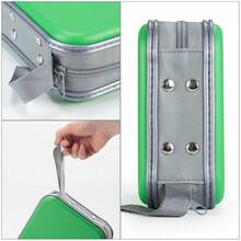 UENTIP CD Case For Car,48 Capacity DVD Case Portable Zipper Holder Large Storage CD Wallet CD Organizer Home Travel (Green, 48){Inchcolor_nameinch:Inchgreeninch} - 綠色 - 查看 4
